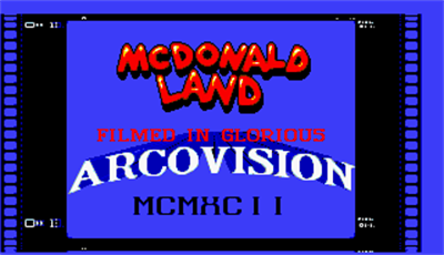 McDonaldland - Screenshot - Game Title Image