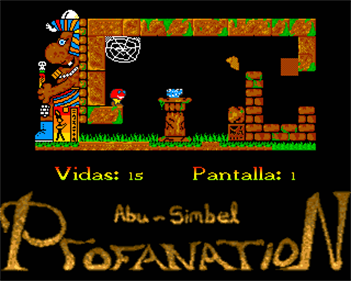 Abu-Simbel Profanation - Screenshot - Gameplay Image
