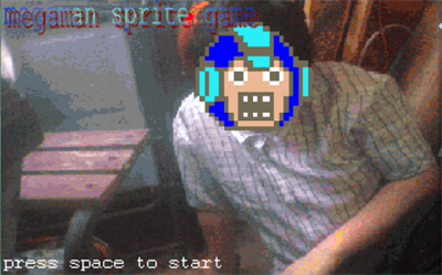 Megaman Sprite Game - Screenshot - Game Title Image