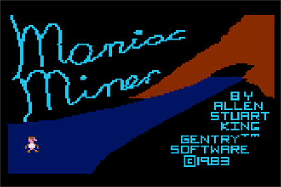 Maniac Miner - Screenshot - Game Title Image