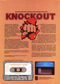Knockout - Box - Back Image