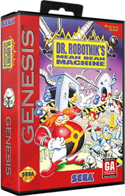 Dr. Robotnik's Mean Bean Machine - Box - 3D Image