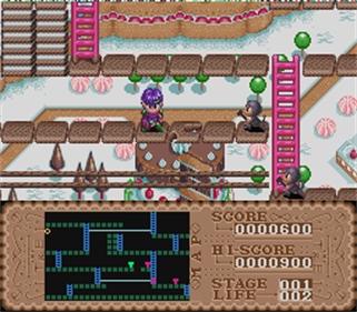 Lode Runner Twin: Justy to Liberty no Daibouken - Screenshot - Gameplay Image