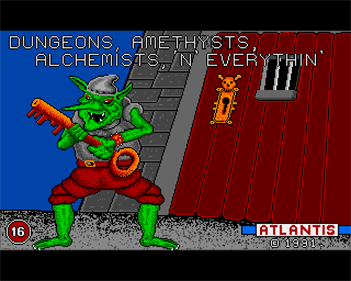 Dungeons, Amethysts, Alchemists n Everythin' - Screenshot - Game Title Image