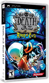 Death Jr. II: Root of Evil - Box - 3D Image
