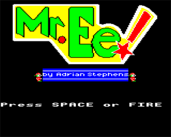 Mr. Ee! - Screenshot - Game Title Image
