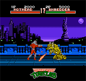 Teenage Mutant Ninja Turtles: Tournament Fighters - Screenshot - Gameplay Image