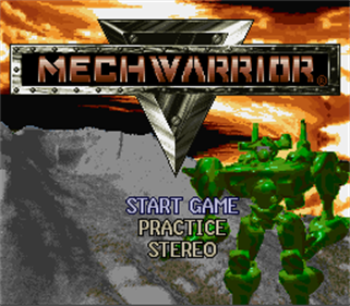 MechWarrior - Screenshot - Game Title Image