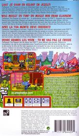 PaRappa the Rapper - Box - Back Image