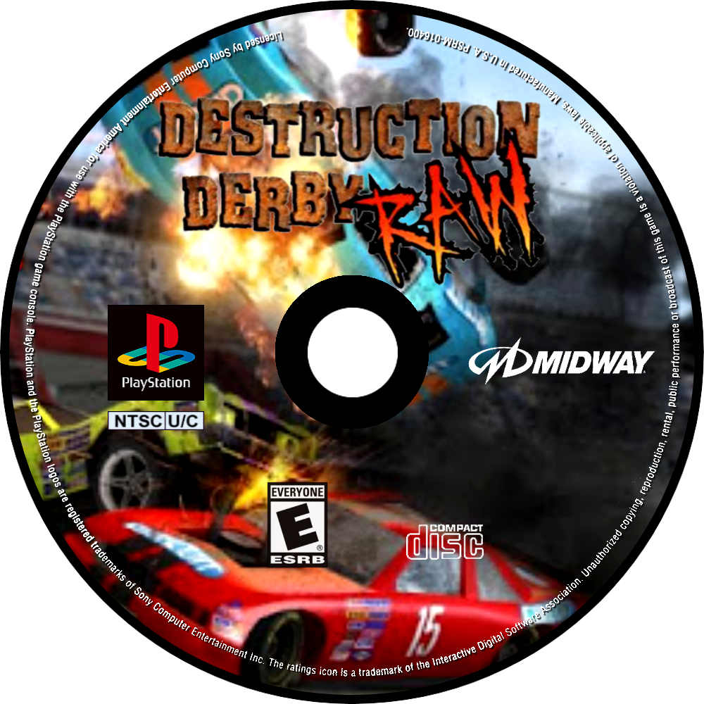 Destruction Derby Raw Details Launchbox Games Database