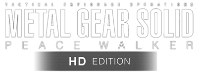 Metal Gear Solid: Peace Walker HD Edition - Clear Logo Image