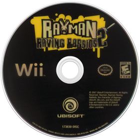 Rayman: Raving Rabbids 2 - Disc Image