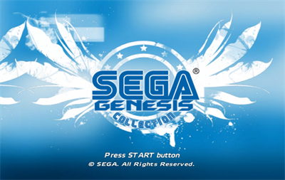 Sega Genesis Collection - Screenshot - Game Title Image