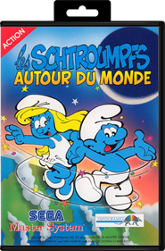 The Smurfs Travel the World - Box - Front - Reconstructed Image