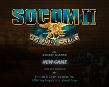 SOCOM II: U.S. Navy SEALs - Screenshot - Game Title Image