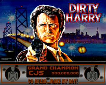 Dirty Harry - Arcade - Marquee Image
