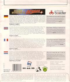 Duke Nukem II - Box - Back Image