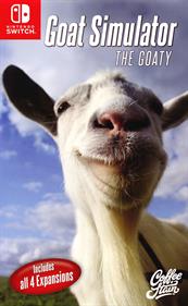 Goat Simulator: The GOATY - Fanart - Box - Front Image