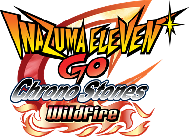 Inazuma Eleven Go Chrono Stones: Wildfire - Clear Logo Image