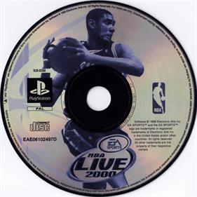 NBA Live 2000 - Disc Image