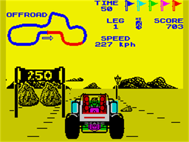 Buggy Boy - Screenshot - Gameplay Image