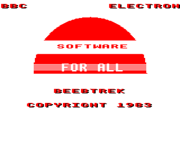 Beebtrek - Screenshot - Game Title Image