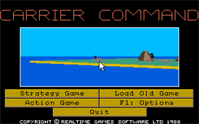 Carrier Command - Screenshot - Game Title Image