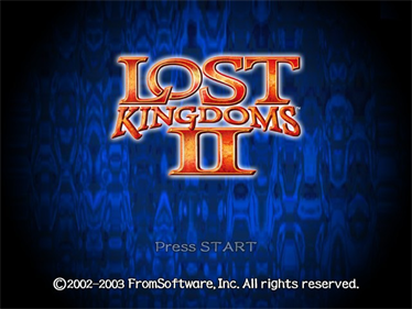 Lost Kingdoms II - Screenshot - Game Title Image