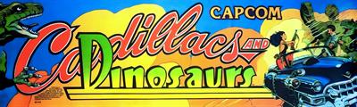 Cadillacs and Dinosaurs - Arcade - Marquee Image