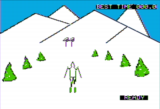 3-D Skiing