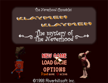 Klaymen Klaymen: Neverhood no Nazo - Screenshot - Game Title Image