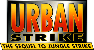 Urban Strike: The Sequel to Jungle Strike - Clear Logo Image