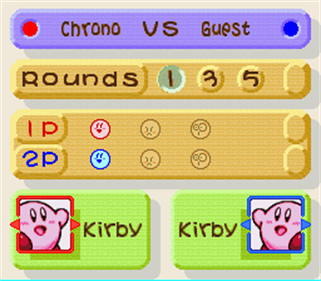 Kirby no Kirakira Kids - Screenshot - Game Select Image