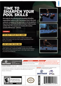 Tournament Pool  - Box - Back Image