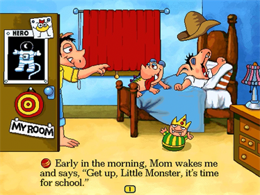 Living Books: Little Monster at School - Screenshot - Gameplay Image