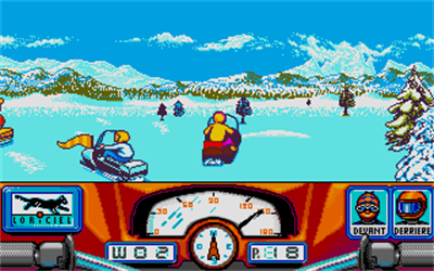 Harricana: International Snowmobile Competition - Screenshot - Gameplay Image