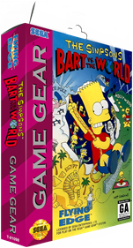 The Simpsons: Bart vs. the World - Box - 3D Image