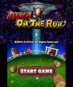 Alien on the Run - Screenshot - Game Title Image