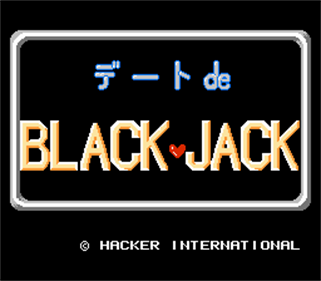 Date de Blackjack - Screenshot - Game Title Image