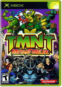TMNT: Mutant Melee - Box - Front - Reconstructed