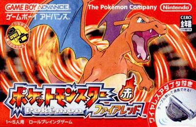 Pokémon FireRed Version - Box - Front Image