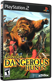 Cabela's Dangerous Hunts - Box - 3D Image