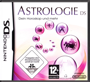 Astrology DS: The Stars in Your Hands - Box - Front - Reconstructed Image