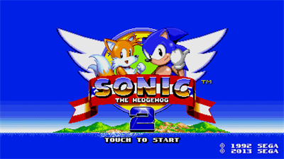 Sonic the Hedgehog 2 - Screenshot - Game Title Image