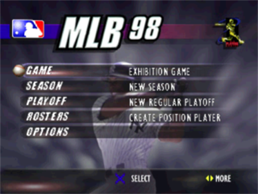 MLB 98 - Screenshot - Game Title Image