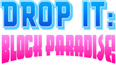 Drop it: Block Paradise! - Clear Logo Image