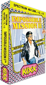 Impossible Mission II - Box - 3D Image