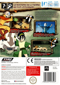 Avatar: The Last Airbender: The Burning Earth - Box - Back Image