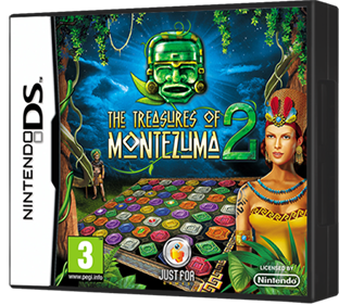 The Treasures of Montezuma 2 - Box - 3D Image