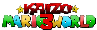 Kaizo Mario World 3 - Clear Logo Image